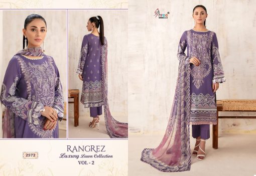 Shree Fabs Rangrez Luxury Lawn Collection Vol 2 Chiffon Cotton Salwar Suit Catalog 8 Pcs 13 510x351 - Shree Fabs Rangrez Luxury Lawn Collection Vol 2 Chiffon Cotton Salwar Suit Catalog 8 Pcs