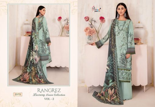 Shree Fabs Rangrez Luxury Lawn Collection Vol 2 Chiffon Cotton Salwar Suit Catalog 8 Pcs 15 510x351 - Shree Fabs Rangrez Luxury Lawn Collection Vol 2 Chiffon Cotton Salwar Suit Catalog 8 Pcs