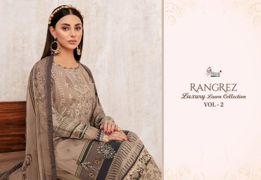 Shree Fabs Rangrez Luxury Lawn Collection Vol 2 Chiffon Cotton Salwar Suit Catalog 8 Pcs 16 510x351 - Shree Fabs Rangrez Luxury Lawn Collection Vol 2 Chiffon Cotton Salwar Suit Catalog 8 Pcs