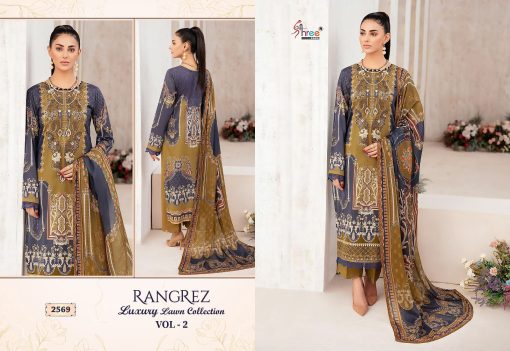 Shree Fabs Rangrez Luxury Lawn Collection Vol 2 Chiffon Cotton Salwar Suit Catalog 8 Pcs 7 510x351 - Shree Fabs Rangrez Luxury Lawn Collection Vol 2 Chiffon Cotton Salwar Suit Catalog 8 Pcs