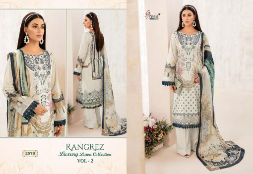 Shree Fabs Rangrez Luxury Lawn Collection Vol 2 Chiffon Cotton Salwar Suit Catalog 8 Pcs 9 510x351 - Shree Fabs Rangrez Luxury Lawn Collection Vol 2 Chiffon Cotton Salwar Suit Catalog 8 Pcs