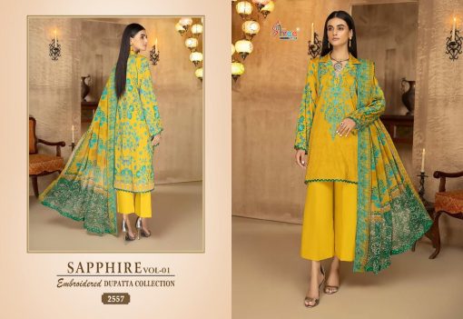 Shree Fabs Sapphire Vol 1 Embroidered Dupatta Collection Cotton Chiffon Salwar Suit Catalog 5 Pcs 10 510x351 - Shree Fabs Sapphire Vol 1 Embroidered Dupatta Collection Cotton Chiffon Salwar Suit Catalog 5 Pcs