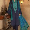 Shree Fabs Sapphire Vol 1 Embroidered Dupatta Collection Cotton Chiffon Salwar Suit Catalog 5 Pcs