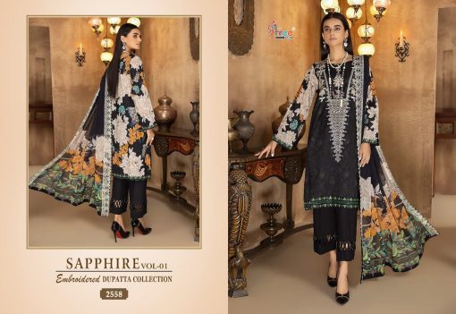 Shree Fabs Sapphire Vol 1 Embroidered Dupatta Collection Cotton Chiffon Salwar Suit Catalog 5 Pcs 11 510x351 - Shree Fabs Sapphire Vol 1 Embroidered Dupatta Collection Cotton Chiffon Salwar Suit Catalog 5 Pcs