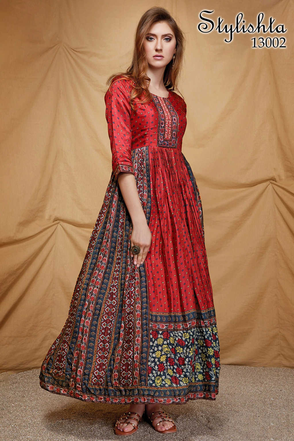 floral printed Fashionable crepe Kurtis designer Unique below 200 Long kurti  Kurta designer kurtis stylish design