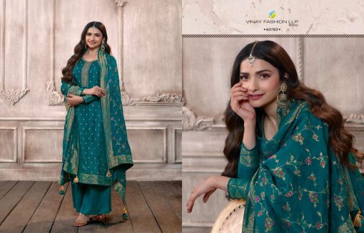 Vinay Kaseesh Zardosi Vol 6 Jacquard Salwar Suit Catalog 7 Pcs 4 510x327 - Vinay Kaseesh Zardosi Vol 6 Jacquard Salwar Suit Catalog 7 Pcs