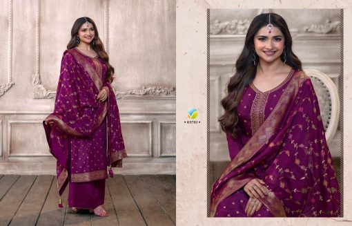 Vinay Kaseesh Zardosi Vol 6 Jacquard Salwar Suit Catalog 7 Pcs 5 510x327 - Vinay Kaseesh Zardosi Vol 6 Jacquard Salwar Suit Catalog 7 Pcs