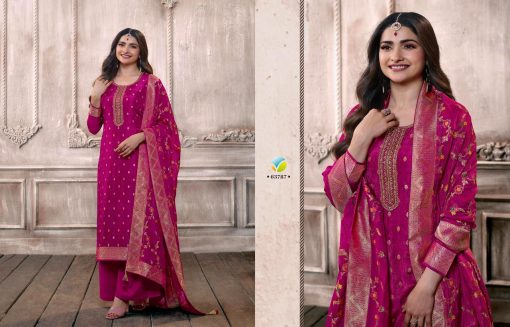 Vinay Kaseesh Zardosi Vol 6 Jacquard Salwar Suit Catalog 7 Pcs 8 510x327 - Vinay Kaseesh Zardosi Vol 6 Jacquard Salwar Suit Catalog 7 Pcs