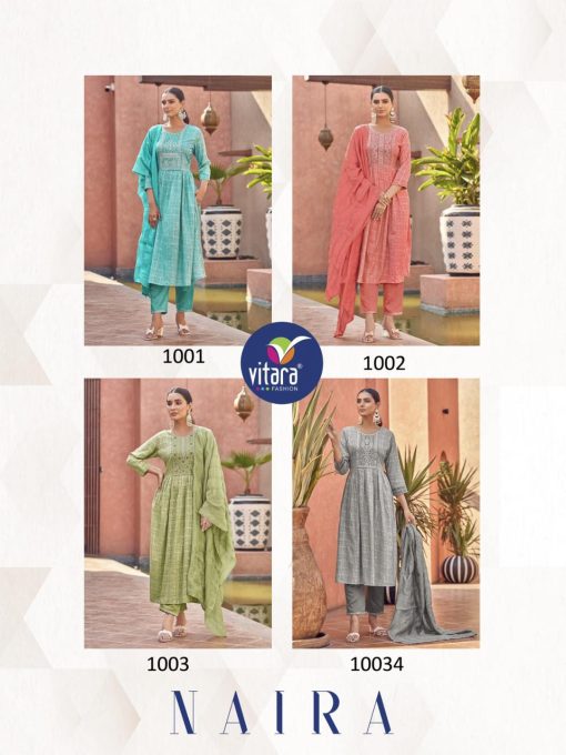 Vitara Naira Kurti with Dupatta Bottom Viscose Catalog 4 Pcs 10 510x680 - Vitara Naira Kurti with Dupatta Bottom Viscose Catalog 4 Pcs