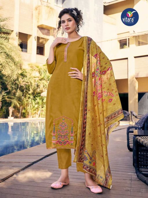 Vitara Royal Ford Kurti with Dupatta Bottom Viscose Catalog 4 Pcs 9 510x680 - Vitara Royal Ford Kurti with Dupatta Bottom Viscose Catalog 4 Pcs