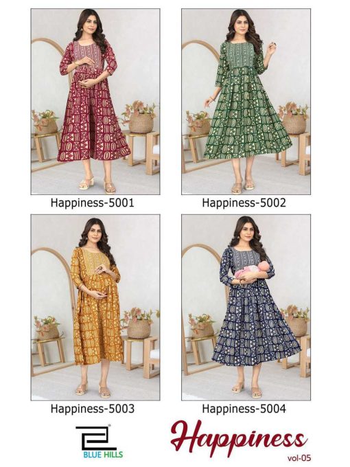 Blue Hills Happiness Vol 3 Rayon Feeding Kurti Catalog 4 Pcs 8 510x680 - Blue Hills Happiness Vol 3 Rayon Feeding Kurti Catalog 4 Pcs