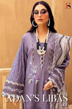 Deepsy Adan's Libas Lawn 23 Salwar Suit Catalog 6 Pcs