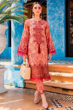 Deepsy Firdous Flora Chiffon Cotton Salwar Suit Catalog 8 Pcs
