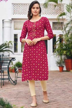 Diya Trends Gardencity Vol 16 Kajal Style Rayon Kurti Catalog 10 Pcs