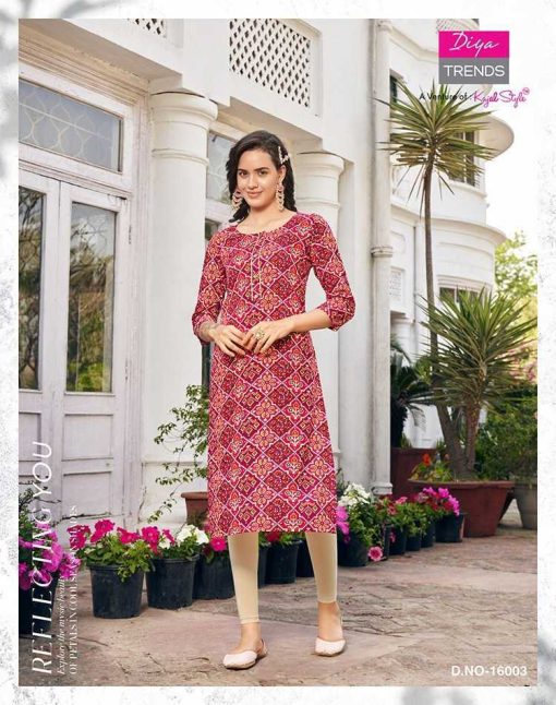 Diya Trends Gardencity Vol 16 Kajal Style Rayon Kurti Catalog 10 Pcs 8 510x646 - Diya Trends Gardencity Vol 16 Kajal Style Rayon Kurti Catalog 10 Pcs