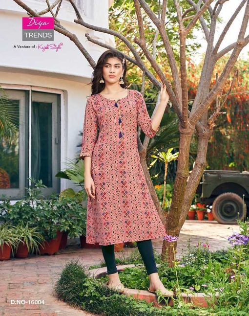 Diya Trends Gardencity Vol 16 Kajal Style Rayon Kurti Catalog 10 Pcs 9 510x646 - Diya Trends Gardencity Vol 16 Kajal Style Rayon Kurti Catalog 10 Pcs