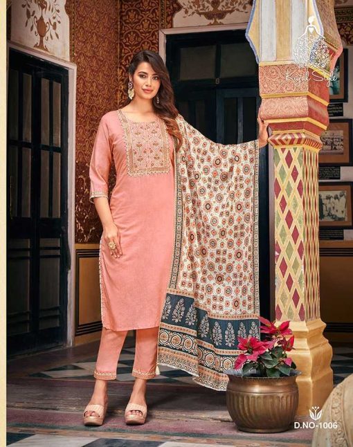 Kajal Style Ambarsaiya Vol 1 Kurti with Dupatta Bottom Chanderi Catalog 8 Pcs 11 510x646 - Kajal Style Ambarsaiya Vol 1 Kurti with Dupatta Bottom Chanderi Catalog 8 Pcs