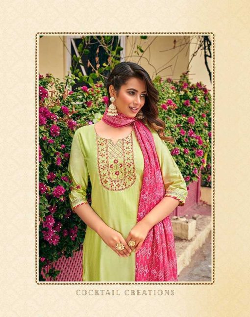 Kajal Style Ambarsaiya Vol 1 Kurti with Dupatta Bottom Chanderi Catalog 8 Pcs 4 510x646 - Kajal Style Ambarsaiya Vol 1 Kurti with Dupatta Bottom Chanderi Catalog 8 Pcs