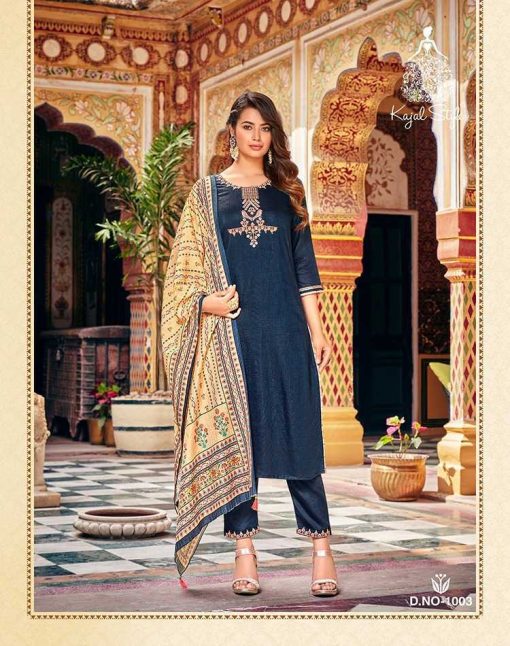 Kajal Style Ambarsaiya Vol 1 Kurti with Dupatta Bottom Chanderi Catalog 8 Pcs 7 510x646 - Kajal Style Ambarsaiya Vol 1 Kurti with Dupatta Bottom Chanderi Catalog 8 Pcs