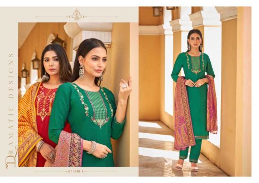 Kalaroop Purika Vol 8 by Kajree Silk Kurti with Dupatta Bottom Catalog 6 Pcs 4 510x360 - Kalaroop Purika Vol 8 by Kajree Silk Kurti with Dupatta Bottom Catalog 6 Pcs