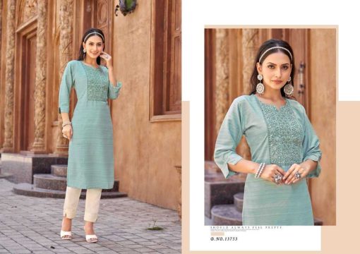 Kalaroop Vanessa by Kajree Liva Kurti with Pant Catalog 6 Pcs 2 510x360 - Kalaroop Vanessa by Kajree Liva Kurti with Pant Catalog 6 Pcs