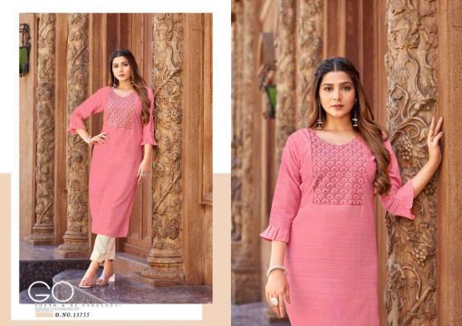 Kalaroop Vanessa by Kajree Liva Kurti with Pant Catalog 6 Pcs 6 510x360 - Kalaroop Vanessa by Kajree Liva Kurti with Pant Catalog 6 Pcs