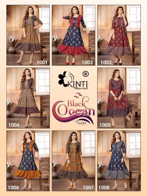 Kinti Black Ocean Vol 10 Kurti Rayon Catalog 8 Pcs 10 510x680 - Kinti Black Ocean Vol 10 Kurti Rayon Catalog 8 Pcs