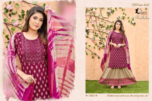 Kinti Radhika Rayon Kurti with Skirt Dupatta Catalog 6 Pcs 1 510x340 - Kinti Radhika Rayon Kurti with Skirt Dupatta Catalog 6 Pcs