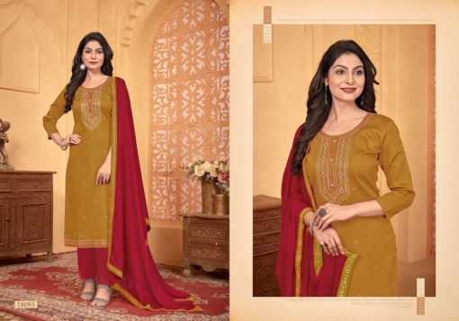 Panch Ratna Nimrit by Kessi Silk Salwar Suit Catalog 4 Pcs 5 510x357 - Panch Ratna Nimrit by Kessi Silk Salwar Suit Catalog 4 Pcs