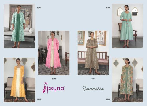 Psyna Summeria Kurti with Shrug Rayon Catalog 6 Pcs 10 510x370 - Psyna Summeria Kurti with Shrug Rayon Catalog 6 Pcs