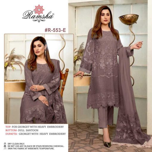 Ramsha 553 NX Georgette Salwar Suit Catalog 4 Pcs 1 510x510 - Ramsha 553 NX Georgette Salwar Suit Catalog 4 Pcs