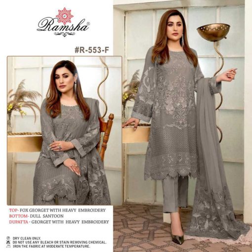 Ramsha 553 NX Georgette Salwar Suit Catalog 4 Pcs 2 510x510 - Ramsha 553 NX Georgette Salwar Suit Catalog 4 Pcs