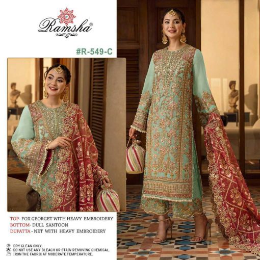 Ramsha R 549 NX Georgette Salwar Suit Catalog 4 Pcs 1 510x510 - Ramsha R 549 NX Georgette Salwar Suit Catalog 4 Pcs