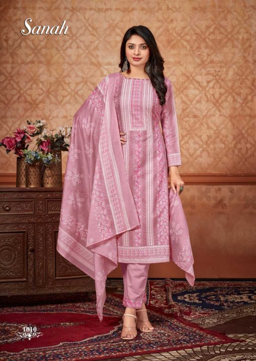 SKT Sanah Cotton Salwar Suit Catalog 12 Pcs 3 510x719 - SKT Sanah Cotton Salwar Suit Catalog 12 Pcs