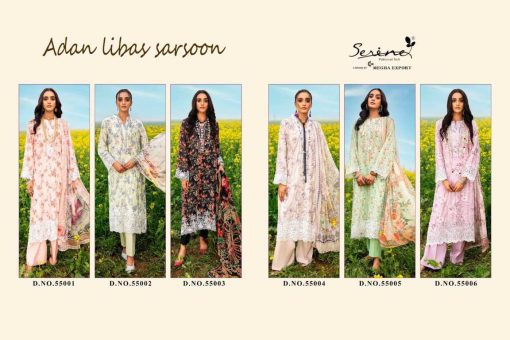 Serene Adan Libas Sersoon Cotton Salwar Suit Catalog 6 Pcs 8 510x340 - Serene Adan Libas Sersoon Cotton Salwar Suit Catalog 6 Pcs