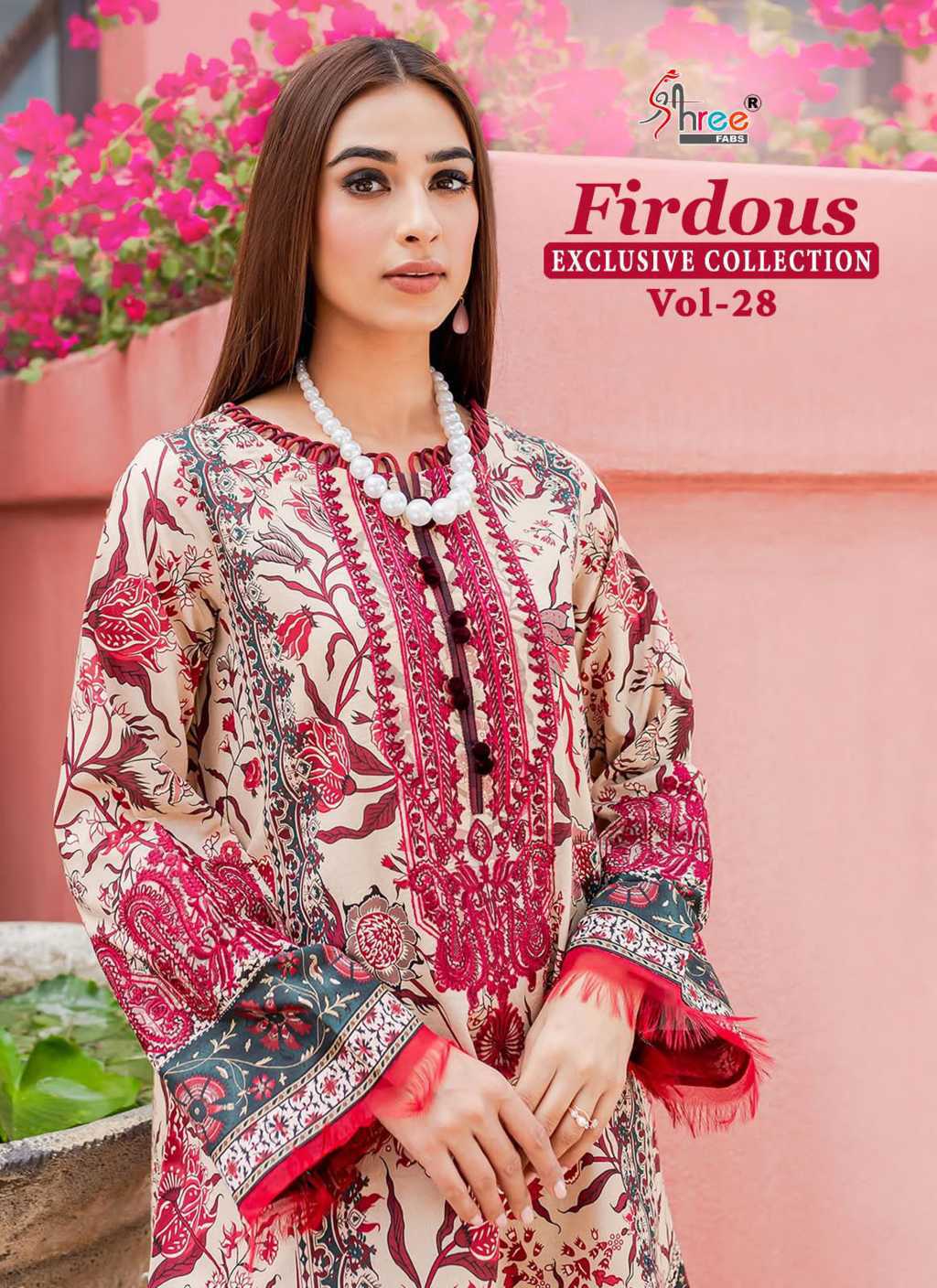 Shree Fabs Bin Saeed Lawn Collection Vol 6 Salwar Suit Catalog 6 Pcs   Suratfabriccom