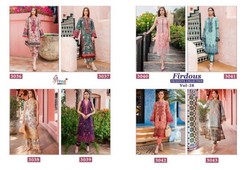 Shree Fabs Firdous Exclusive Collection Vol 28 Cotton Chiffon Salwar Suit Catalog 8 Pcs 10 510x351 - Shree Fabs Firdous Exclusive Collection Vol 28 Cotton Chiffon Salwar Suit Catalog 8 Pcs