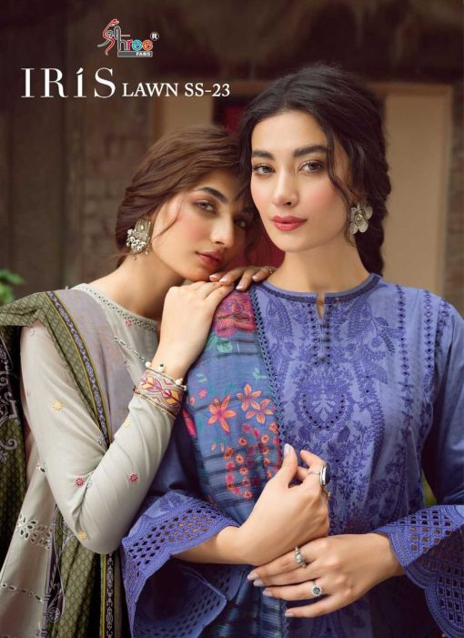 Shree Fabs Iris Lawn SS 23 Cotton Chiffon Salwar Suit Catalog 7 Pcs 1 510x701 - Shree Fabs Iris Lawn SS 23 Cotton Chiffon Salwar Suit Catalog 7 Pcs