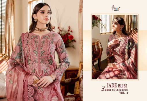 Shree Fabs Jade Bliss Lawn Collection Vol 3 Cotton Chiffon Salwar Suit Catalog 8 Pcs 2 510x351 - Shree Fabs Jade Bliss Lawn Collection Vol 3 Cotton Chiffon Salwar Suit Catalog 7 Pcs