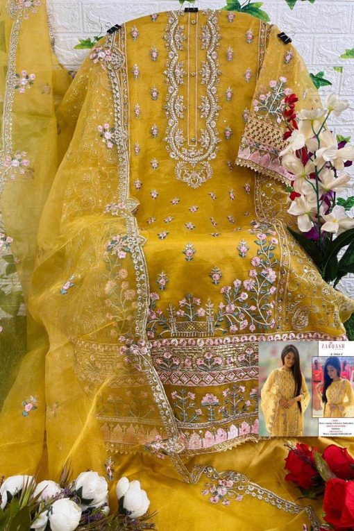 Zarqash Z 3044 by Khayyira Organza Salwar Suit Catalog 4 Pcs 7 510x765 - Zarqash Z 3044 by Khayyira Organza Salwar Suit Catalog 4 Pcs