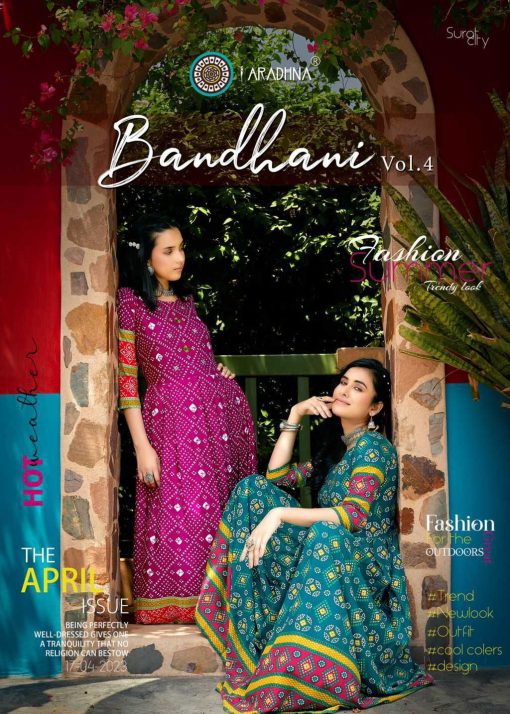 Aradhna Bandhani Vol 4 Rayon Kurti Catalog 12 Pcs 1 510x714 - Aradhna Bandhani Vol 4 Rayon Kurti Catalog 12 Pcs