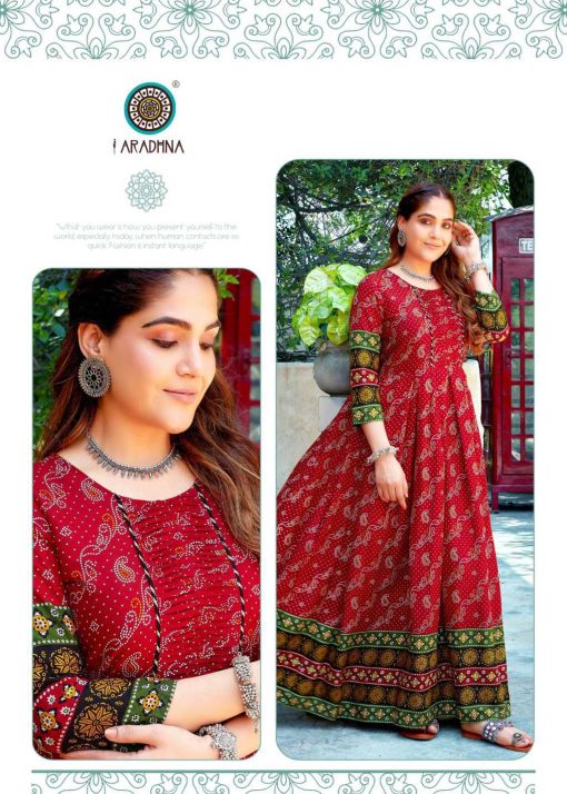 Aradhna Bandhani Vol 4 Rayon Kurti Catalog 12 Pcs 14 2 510x714 - Aradhna Bandhani Vol 4 Rayon Kurti Catalog 12 Pcs