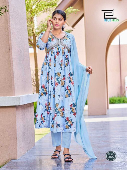 Blue Hills Dolphin Kurti with Dupatta Bottom Rayon Catalog 8 Pcs 4 510x680 - Blue Hills Dolphin Kurti with Dupatta Bottom Rayon Catalog 8 Pcs