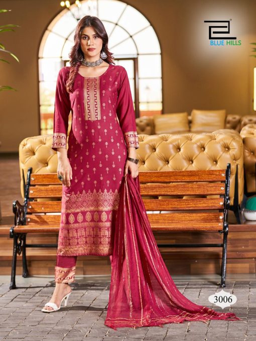 Blue Hills Royal Touch Vol 3 Kurti with Dupatta Bottom Rayon Catalog 8 Pcs 8 510x680 - Blue Hills Royal Touch Vol 3 Kurti with Dupatta Bottom Rayon Catalog 8 Pcs