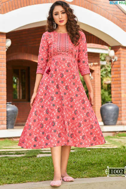 100 Miles Vini Cotton Kurti Combo Online Kurti Wholesaler