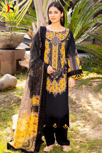 levisha charizma series 113-120 Lawn Cotton suit