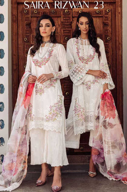 Deepsy Saira Rizwan 23 Cotton Salwar Suit Catalog 6 Pcs