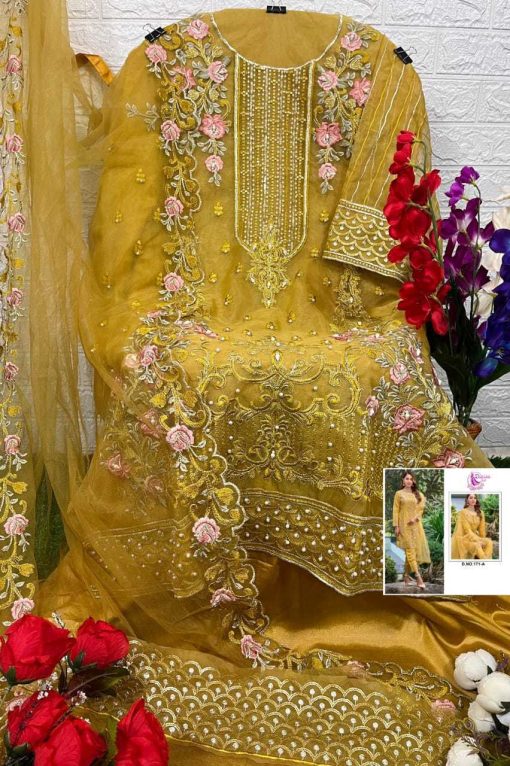 Dinsaa DS 171 Organza Salwar Suit Catalog 4 Pcs 5 510x766 - Dinsaa DS 171 Organza Salwar Suit Catalog 4 Pcs