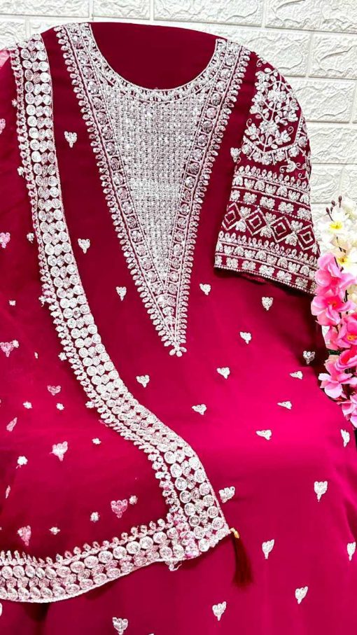 Dinsaa DS 184 E H Georgette Salwar Suit Catalog 4 Pcs 10 510x907 - Dinsaa DS 184 E-H Georgette Salwar Suit Catalog 4 Pcs