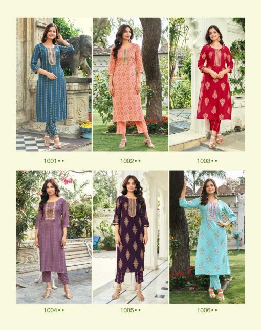 Diya Trends Zoori Vol 2 by Kajal Style Kurti with Pant Rayon Catalog 6 Pcs 10 510x646 - Diya Trends Zoori Vol 2 by Kajal Style Kurti with Pant Rayon Catalog 6 Pcs